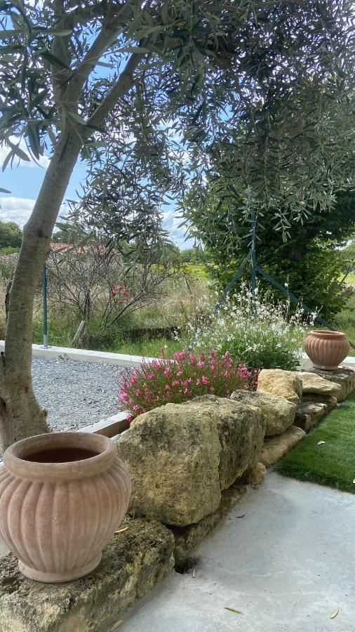 Maison De Charme Au Coeur Des Vignes Et Gironde Gauriac Exterior foto